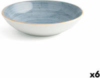 Diep bord Ariane Terra Keramisch Blauw (Ø 21 cm) (6 Stuks)