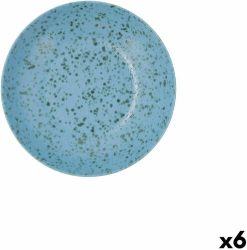 Diep bord Ariane Oxide Keramisch Blauw (Ø 21 cm) (6 Stuks)