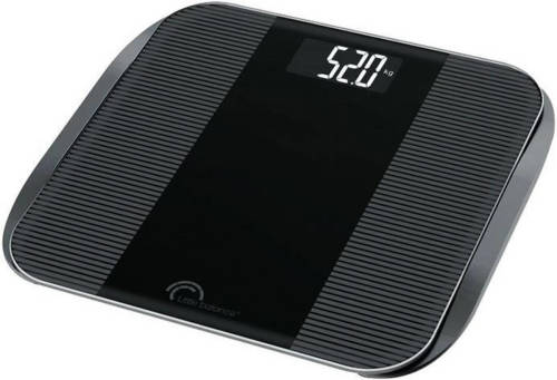 LITTLE Balance Slim Wave LCD Elektronische personenweegschaal - 180 kg / 100 g - glanzend zwart