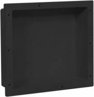 VidaXL Douchenis 41x36x10 cm matzwart