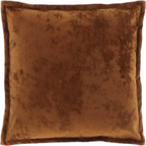 Unique Living sierkussen tatum 45x45cm leather brown