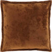 Unique Living sierkussen tatum 45x45cm leather brown