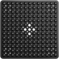 Avalo Badmat / Antislipmat Douche - 53x53CM - Zwart - Met Zuignappen - Douchemat Antislip voor Douche - Badkamermat