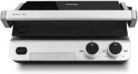 Hkoenig GR70 Grill, barbecue, bakplaat en panini - 30x25cm - Regelbare thermostaat - 2000W - 180° opening