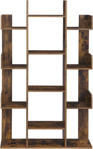 Soof&Tess Hoppa! Boomvormige Boekenkast, 16 Vakken - Hout - Bruin - 86 x 25 x 140 cm