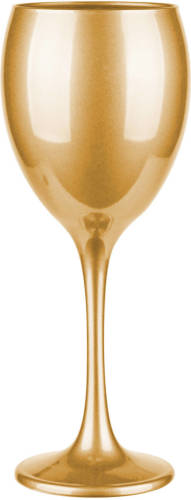 GlassMark Glasmark Wijnglazen - 6x - Gold collection - 300 ml - glas - Wijnglazen
