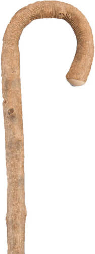 Gastrock Houten Wandelstok - Essenhout - Bruin - Rond handvat - Voor heren en dames - Lengte 94 cm