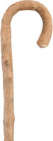 Gastrock Houten Wandelstok - Essenhout - Bruin - Rond handvat - Voor heren en dames - Lengte 94 cm