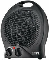 Verticale verwarming EDM Zwart 1000-2000 W