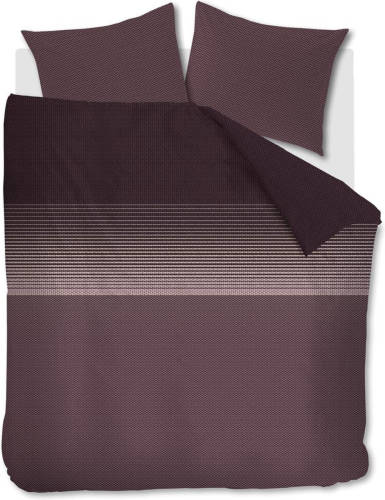 Beddinghouse Demi Flanel Dekbedovertrek Donker Rood-Lits-jumeaux (260 x 200/220 cm)