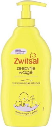 Zwitsal Baby Zeepvrije Wasgel - Extra mild & zacht - Met Pompje - 400ml - Copy - Copy