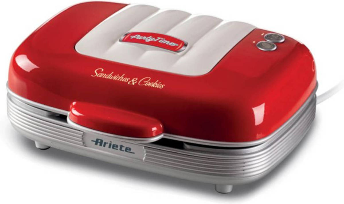 Ariete Multifunctionele Grill - 3 Verschillende Platen - Inclusief Recepten