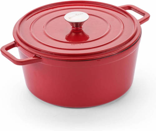 Rosmarino Gietijzeren Pan Rood 26cm