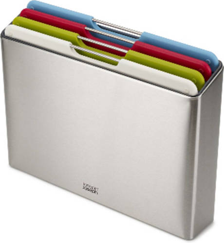 Joseph Joseph - Snijplanken, Set van 4 Stuks, Steel - Joseph Joseph Folio