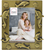 HAES deco - Pasfoto Fotolijst 2.5x3.5 Goudkleurig, formaat 4x1x5 cm - Modern Trendy
