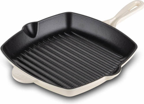 Rosmarino Gietijzeren Grillpan Wit 27cm