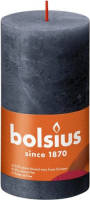 Bolsius Stompkaars Twilight Blue Ø68 mm - Hoogte 13 cm - Blauw/Grijs - 60 branduren