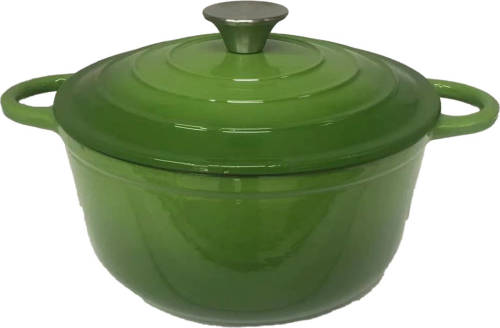 Relance Braadpan 24cm groen met deksel