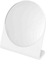 Svenska Living Make-up spiegel/scheerspiegel - 16 x 16 cm - wit - Make-up spiegeltjes