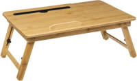 5five Ontbijt op bed/laptoptafeltje/dienblad Smart 54 x 34 cm bamboe - Dienbladen