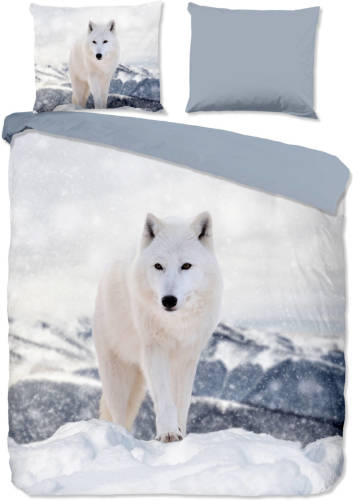 Pure Dekbedovertrek White Fox-1-persoons (140 x 200/220 cm)