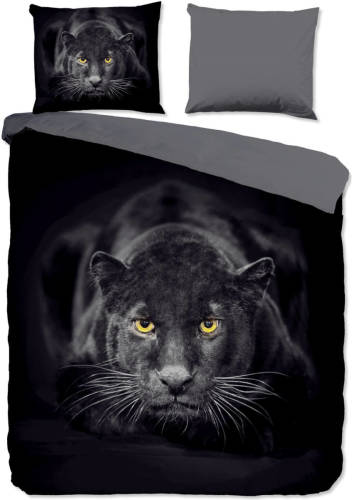 Pure Dekbedovertrek Black Panther-Lits-jumeaux (240 x 200/220 cm)