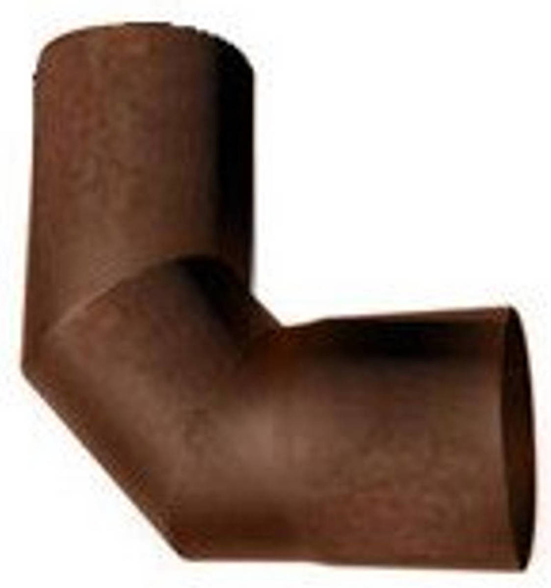 Bonfeu Bocht 90° Roest - L 10 x B x 19 x H 20 cm (Ø10 cm) - Staal - (Roest)bruin