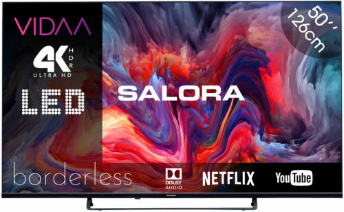 Salora FOD50UV - 50 Inch - Smart TV - 4K Ultra HD