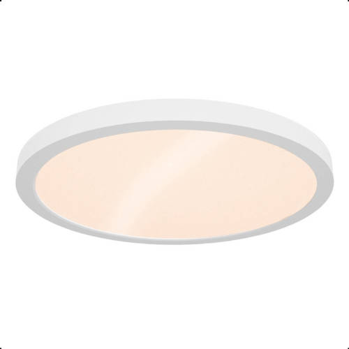 Goliving Plafondlamp Wit - Plafonniere - Led - Extra Dun - Warm Wit Licht - Slaapkamer - Badkamer - Woonkamer - 30cm