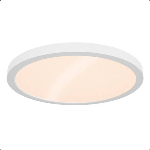 Goliving Plafondlamp Wit - Plafonniere - Led - Extra Dun - Warm Wit Licht - Slaapkamer - Badkamer - Woonkamer - 23cm