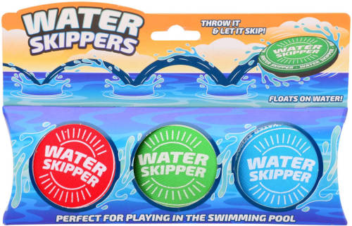 No brand Johntoy Aqua Fun Water Skippers, 3st.