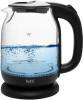 Botti Dylan glazen waterkoker met LED verlichting 1,7L 2200W zwart
