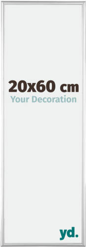 Your Decoration Fotolijst 20x60cm Zilver Glanzend Aluminium Austin