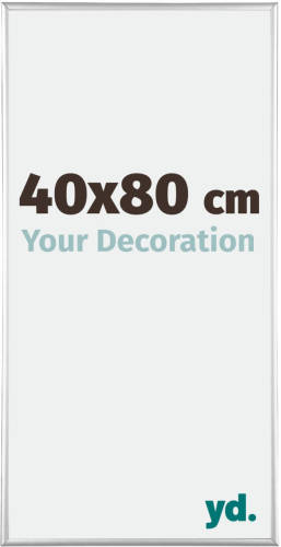 Your Decoration Fotolijst 40x80cm Zilver Glanzend Aluminium Austin