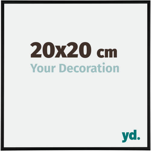 Your Decoration Fotolijst 20x20cm Zwart Mat Aluminium Austin