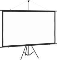 The Living Store Projectiescherm Statief - 205 x 122 cm - Matwit - 90"" - 16-9