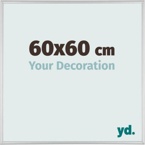 Your Decoration Fotolijst 60x60cm Zilver Mat Aluminium Austin