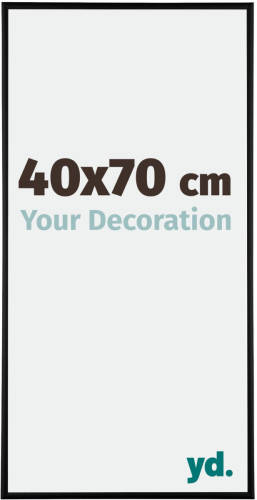 Your Decoration Fotolijst 40x70cm Zwart Mat Aluminium Austin