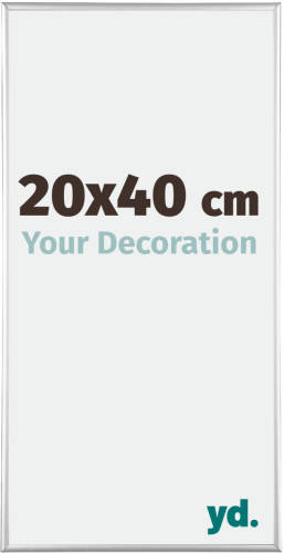 Your Decoration Fotolijst 20x40cm Zilver Glanzend Aluminium Austin