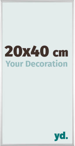 Your Decoration Fotolijst 20x40cm Zilver Mat Aluminium Austin