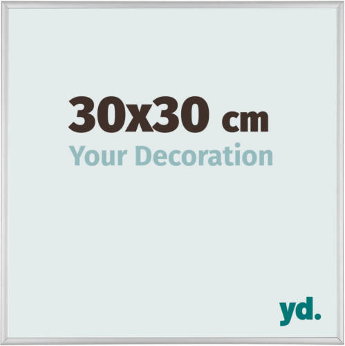 Your Decoration Fotolijst 30x30cm Zilver Mat Aluminium Austin