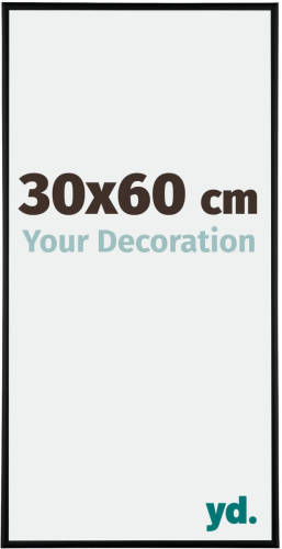 Your Decoration Fotolijst 30x60cm Zwart Mat Aluminium Austin