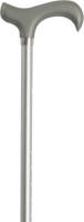 Classic Canes Verstelbare Wandelstok - Zilver - Aluminium - Derby Handvat - Lengte 71 - 93 cm
