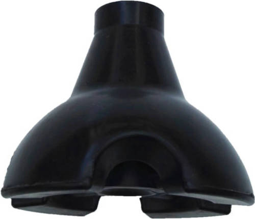 Classic Canes Wandelstok dop - Type Q - 19 mm - Rubber - Vierpoot - Wandelstokdop - Wandelstokdoppen - Dop