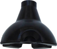 Classic Canes Wandelstok dop - Type Q - 16 mm - Rubber - Vierpoot - Wandelstokdop - Wandelstokdoppen - Dop