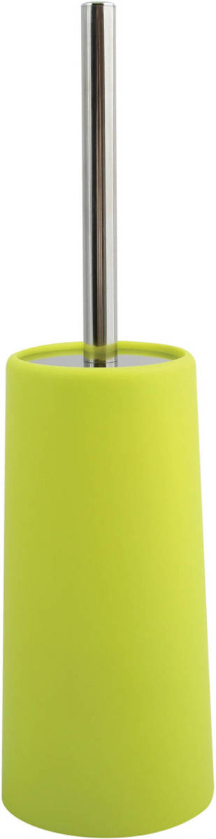 Spirella MSV Toiletborstel houder/WC-borstel - appelgroen - kunststof - 35 cm - Toiletborstels