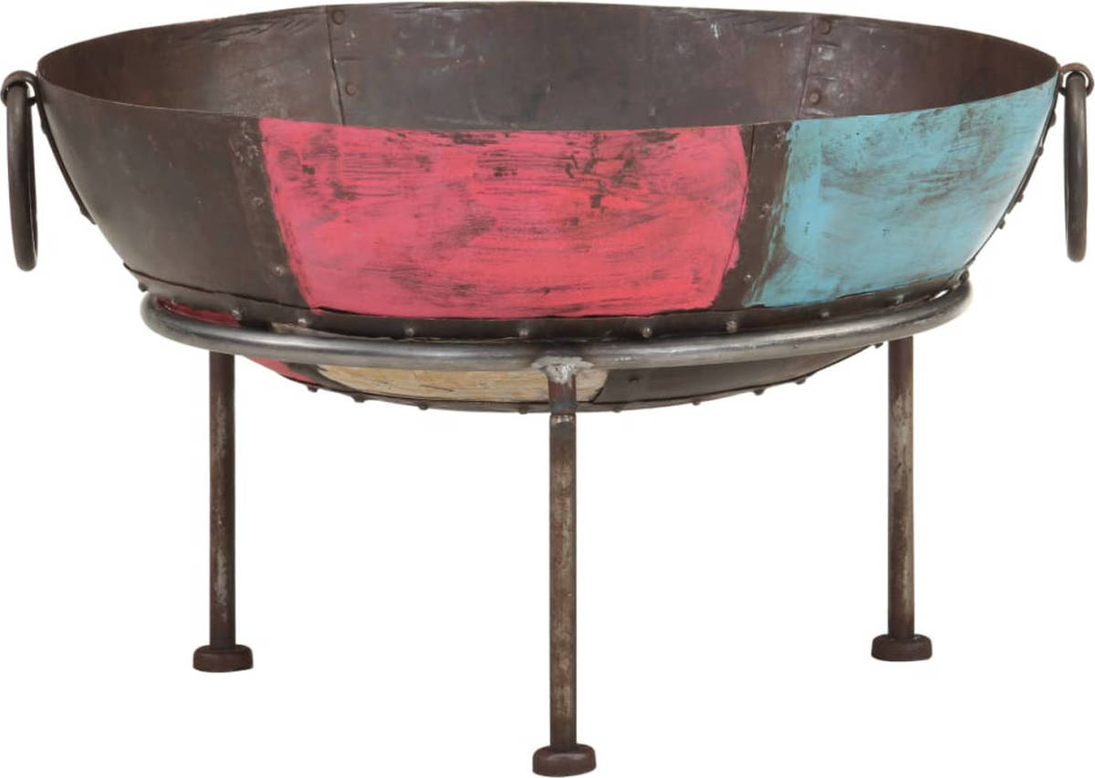 The Living Store Vuurhaard Roest-Look 60x38 - IJzer