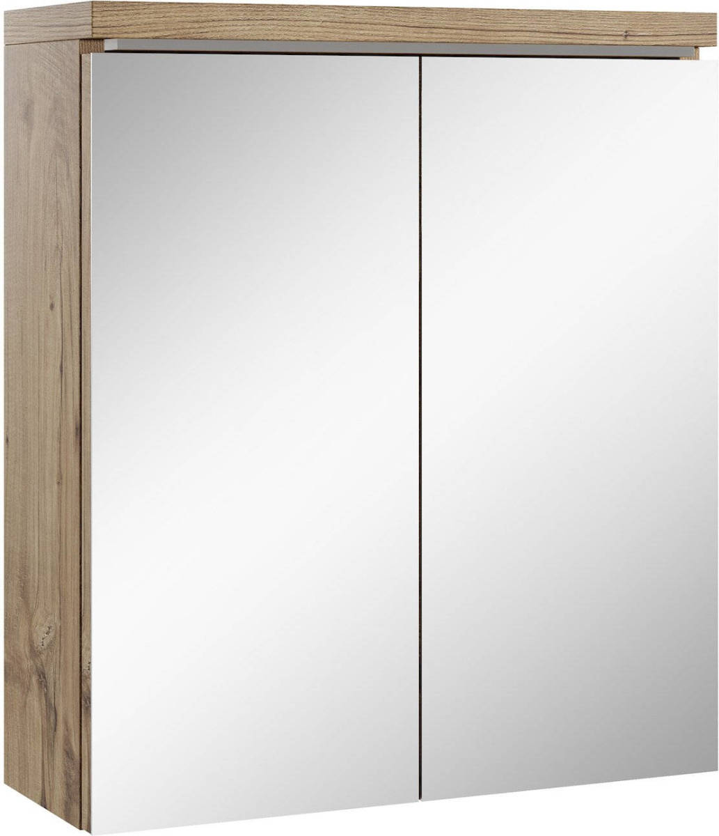 Badplaats Spiegelkast Toledo 60 x 20 x 60 cm - kastanje eiken