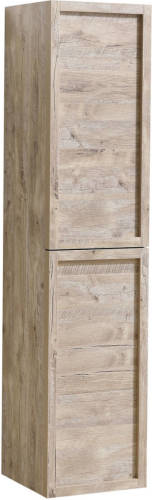 Badplaats Badkamerkast Vermont 40 x 40 x 172 cm - Hout look