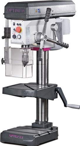 Opti-Drill Tafelboormachine | 24 (S235JR) mm | MK2 | 350-4.000 omw/min met noodstopschakelaar | 1 stuk - 3020243 3020243